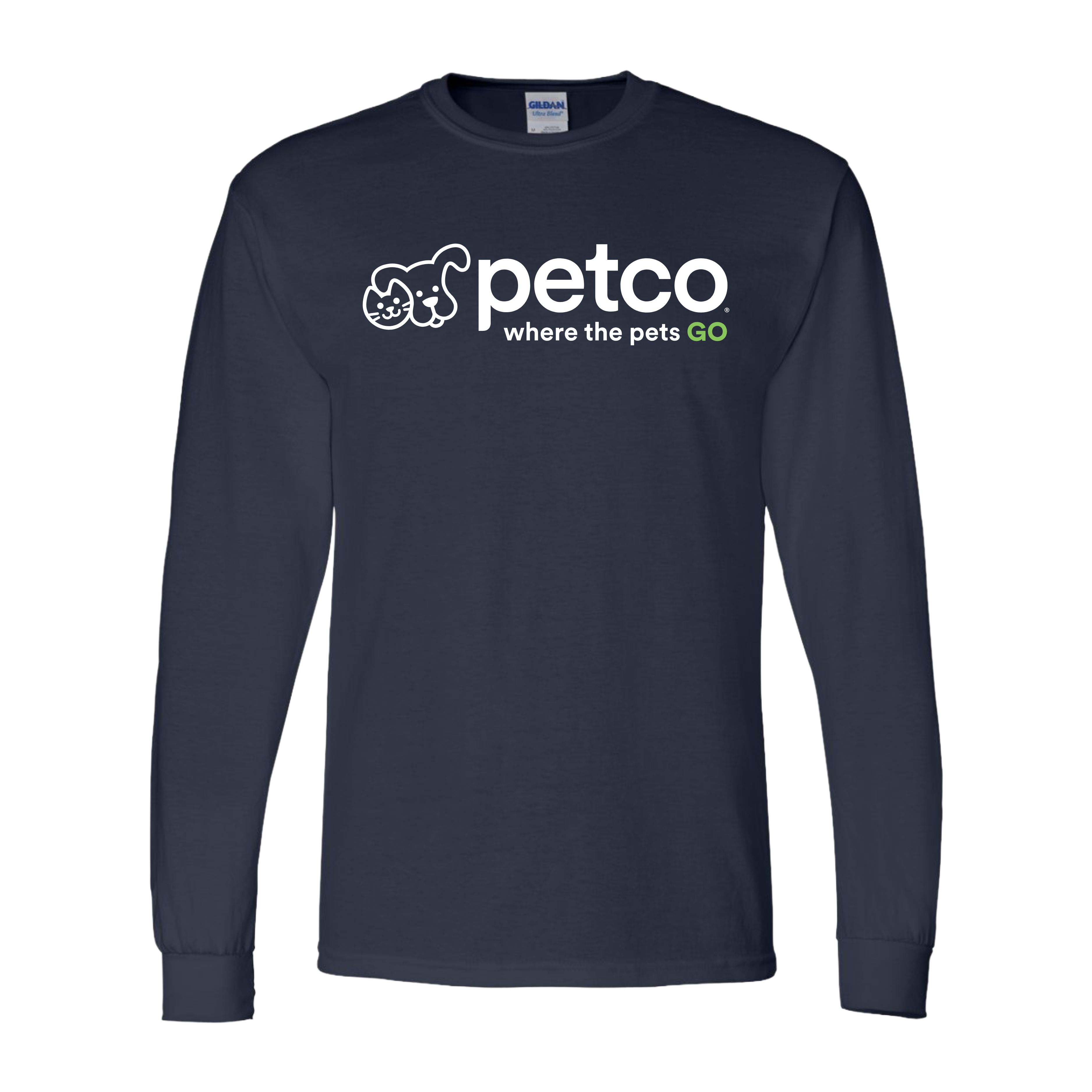 Petco "Where the Pets Go" Long Sleeve T-Shirt
