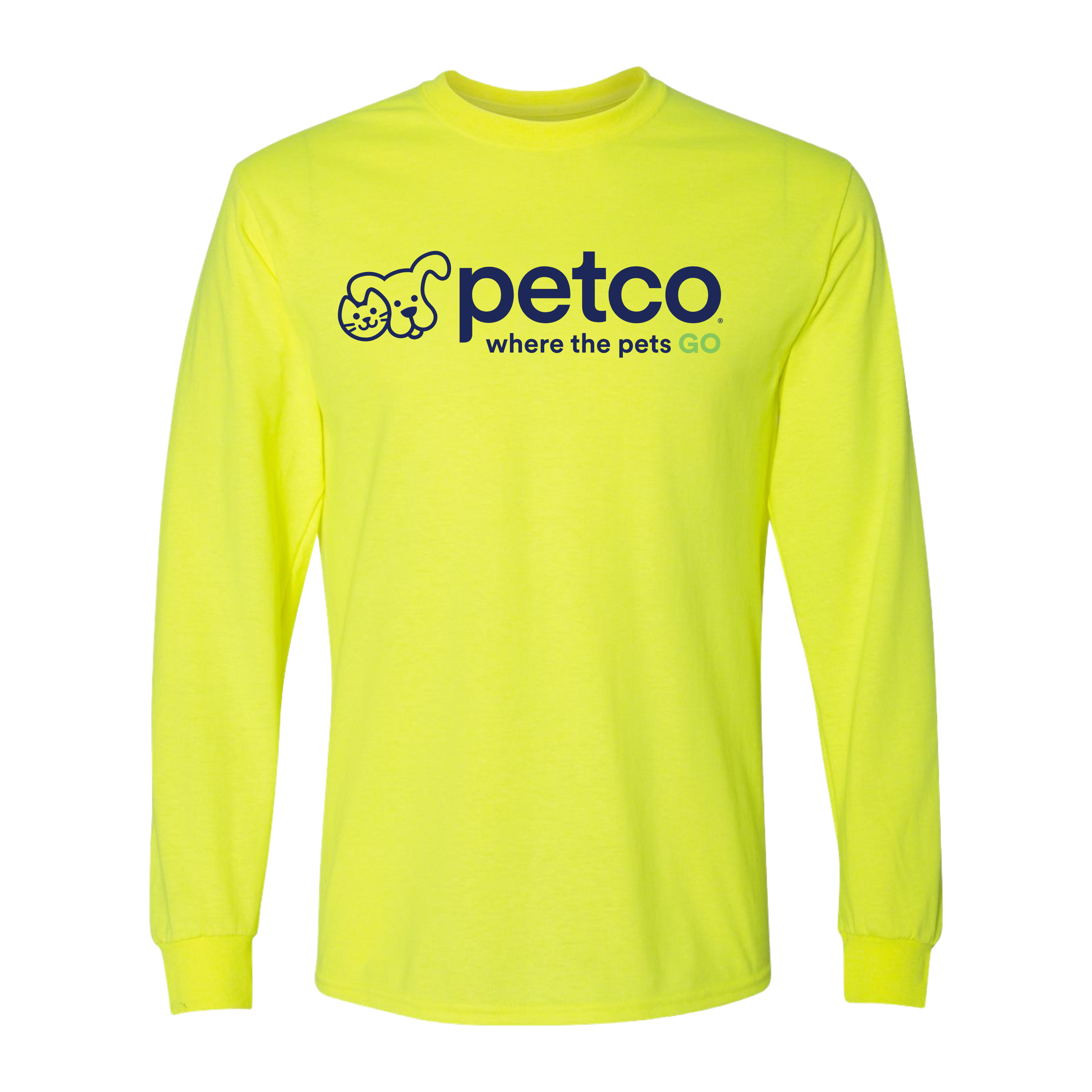 Petco "Where the Pets Go" Long Sleeve T-Shirt