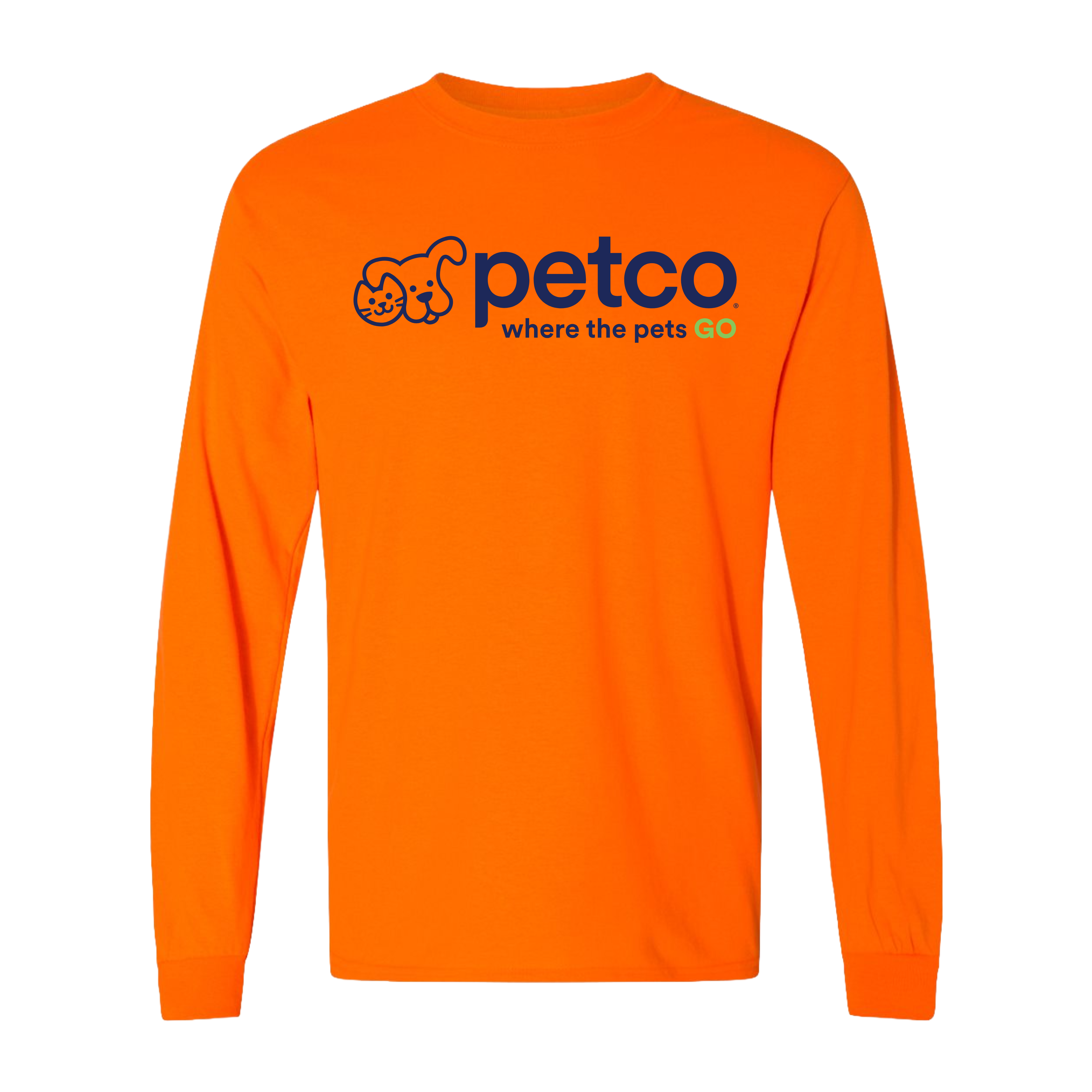 Petco "Where the Pets Go" Long Sleeve T-Shirt