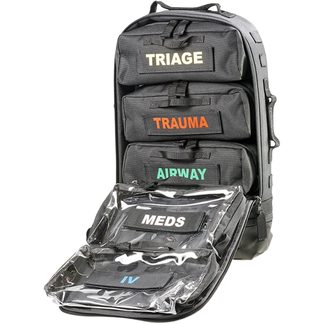 MERET SAVIOR7™ PRO Black Backpack