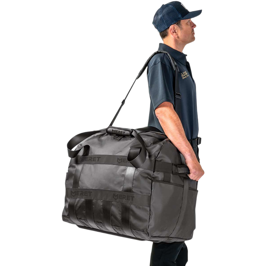 MERET TURNOUT™ PRO X Black Duffel Bag
