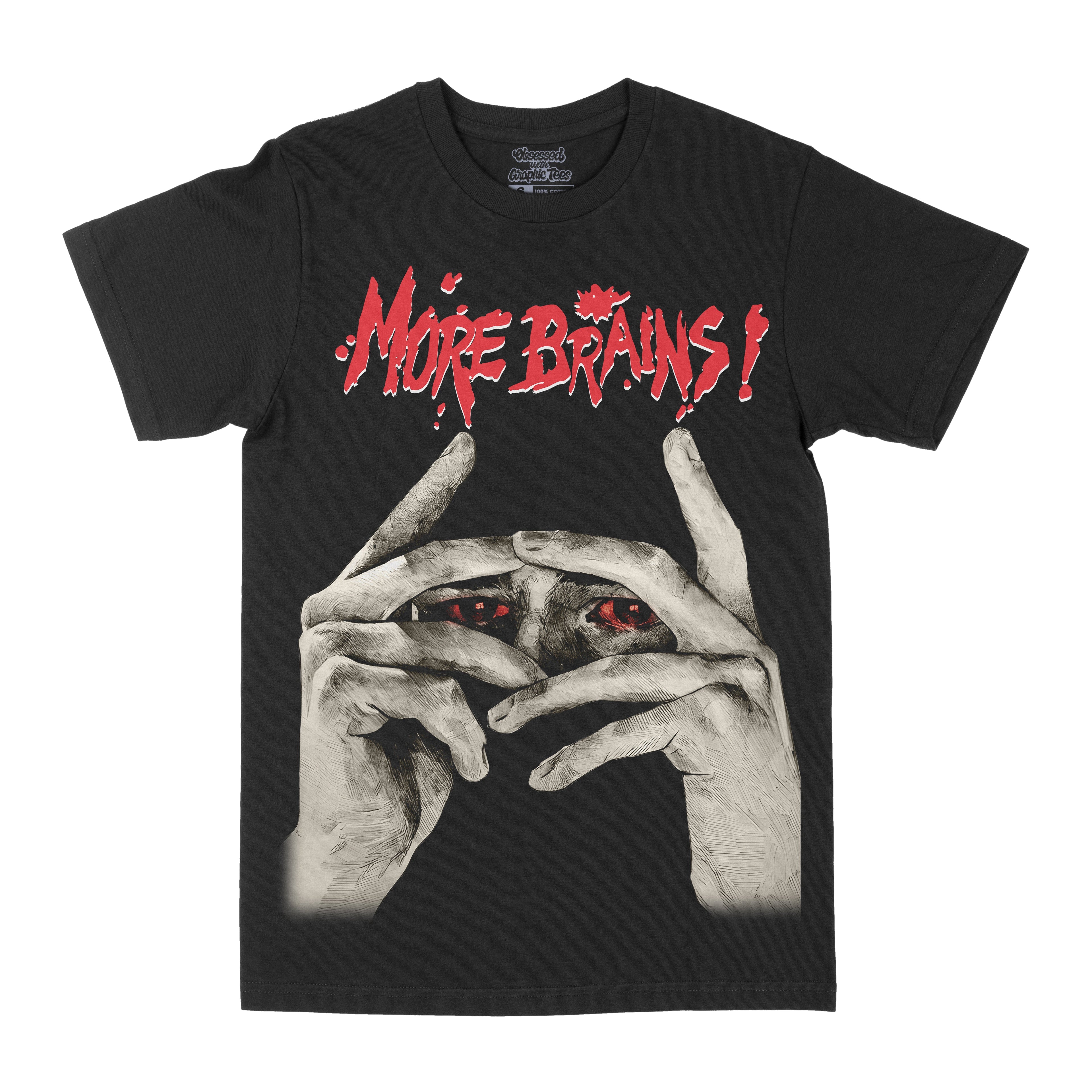 More Brains Graphic Tee