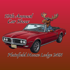 2026 Car Show Firebird Tie Dyed Hoodie