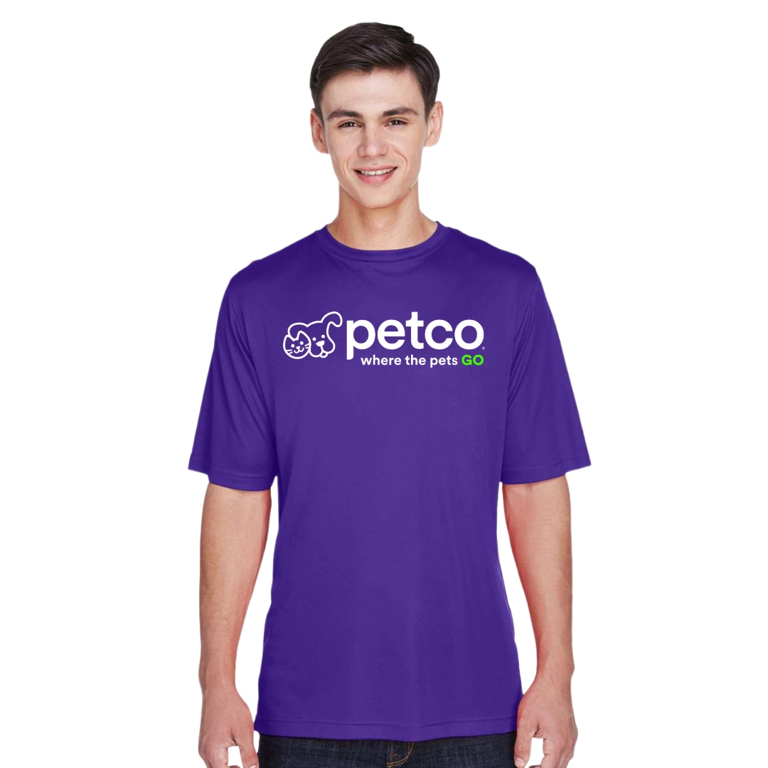 Petco "Where the Pets GO" Performance Short Sleeve T-Shirt