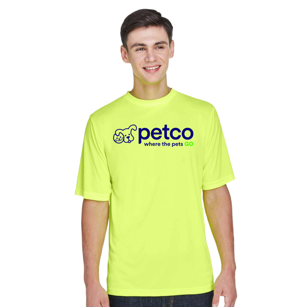 Petco "Where the Pets GO" Performance Short Sleeve T-Shirt