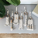 all-in-one toy | macrame mesh & bead
