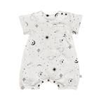 short sleeve romper | celestial