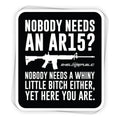 Nobody Needs An AR15 Decal