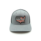 USA Constitution Flag PVC Patch Hat