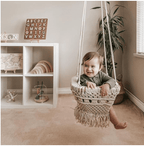 Macrame Swing & Love Mom Bodysuit Bundle