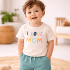 graphic tee | love mom
