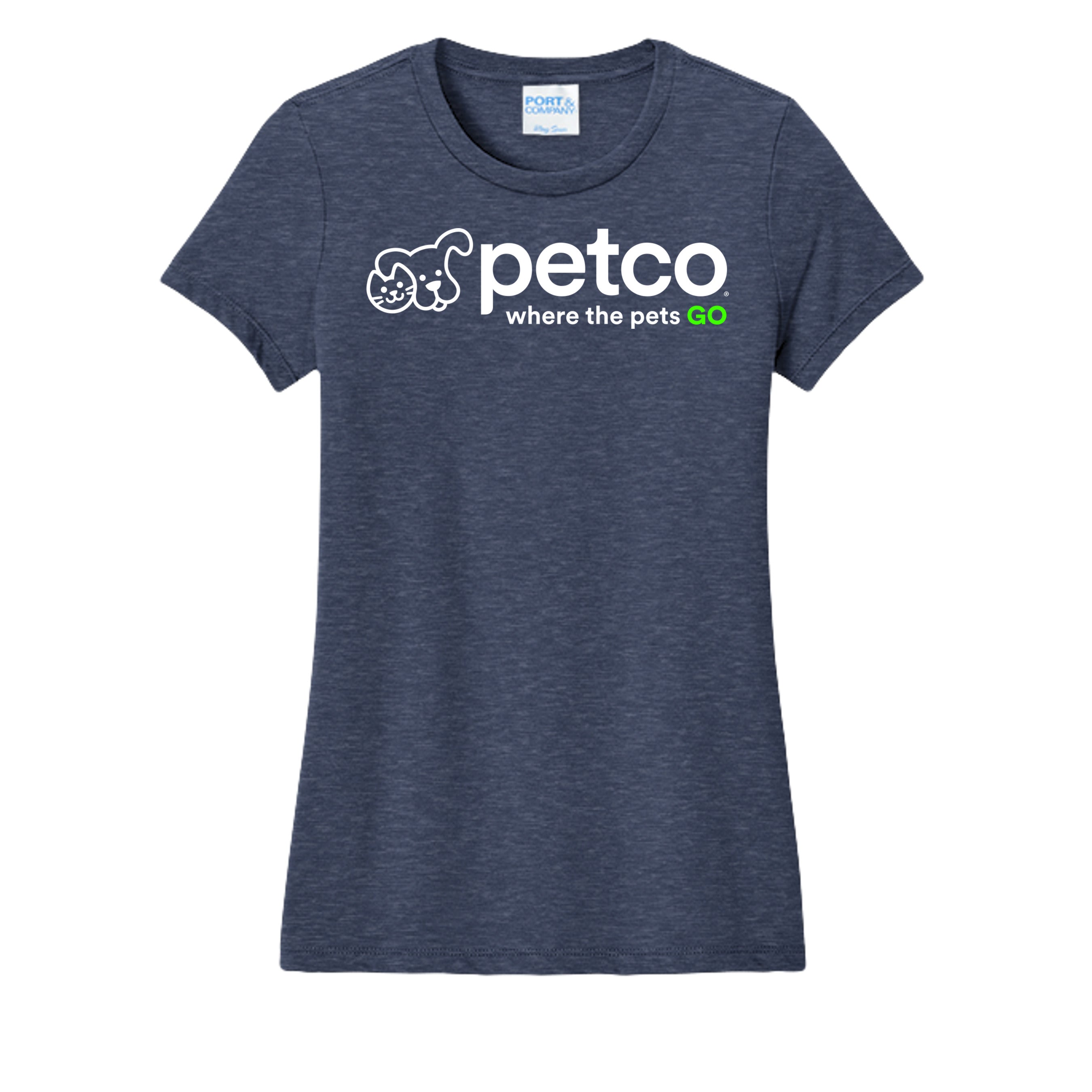 Heather Navy - LPC450 - FRONT