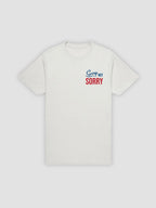 Not Sorry Tee - Natural